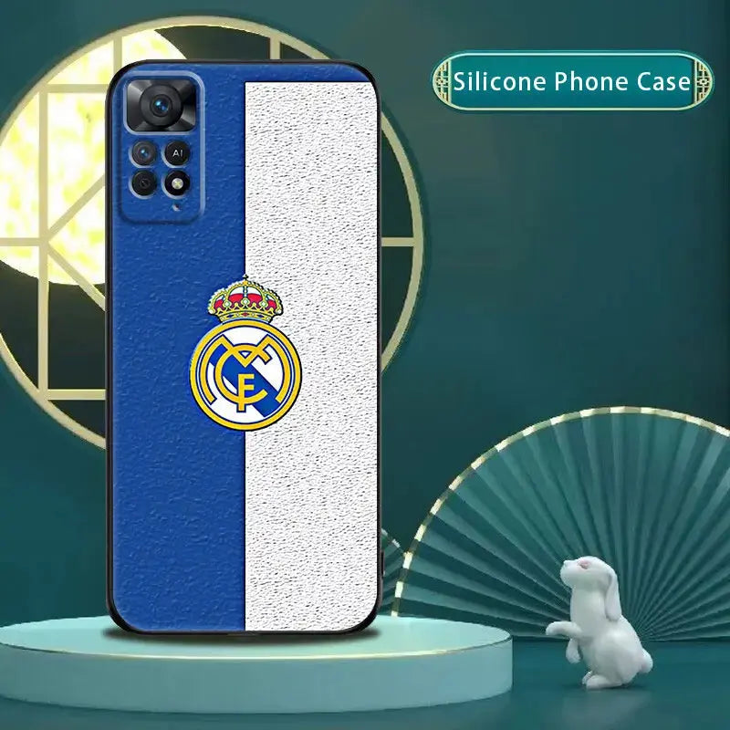 Spain Football Team Phone Case for Redmi Note 11 10 12 Pro Cover Redmi 12C 10C 9S 9 8 7 9A 9C Silicone Funda - La zona Apple