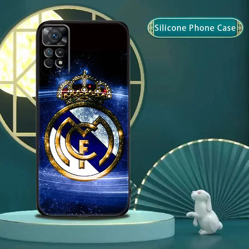 Spain Football Team Phone Case for Redmi Note 11 10 12 Pro Cover Redmi 12C 10C 9S 9 8 7 9A 9C Silicone Funda - La zona Apple