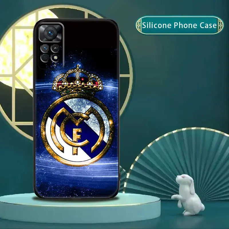 Spain Football Team Phone Case for Redmi Note 11 10 12 Pro Cover Redmi 12C 10C 9S 9 8 7 9A 9C Silicone Funda - La zona Apple