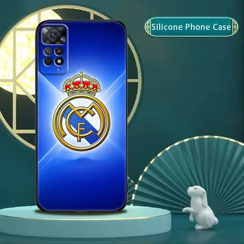 Spain Football Team Phone Case for Redmi Note 11 10 12 Pro Cover Redmi 12C 10C 9S 9 8 7 9A 9C Silicone Funda - La zona Apple