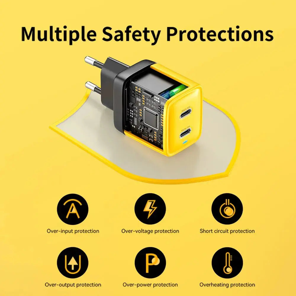 Cargador USB Tipo C Cargador 40W GaN - La zona Apple