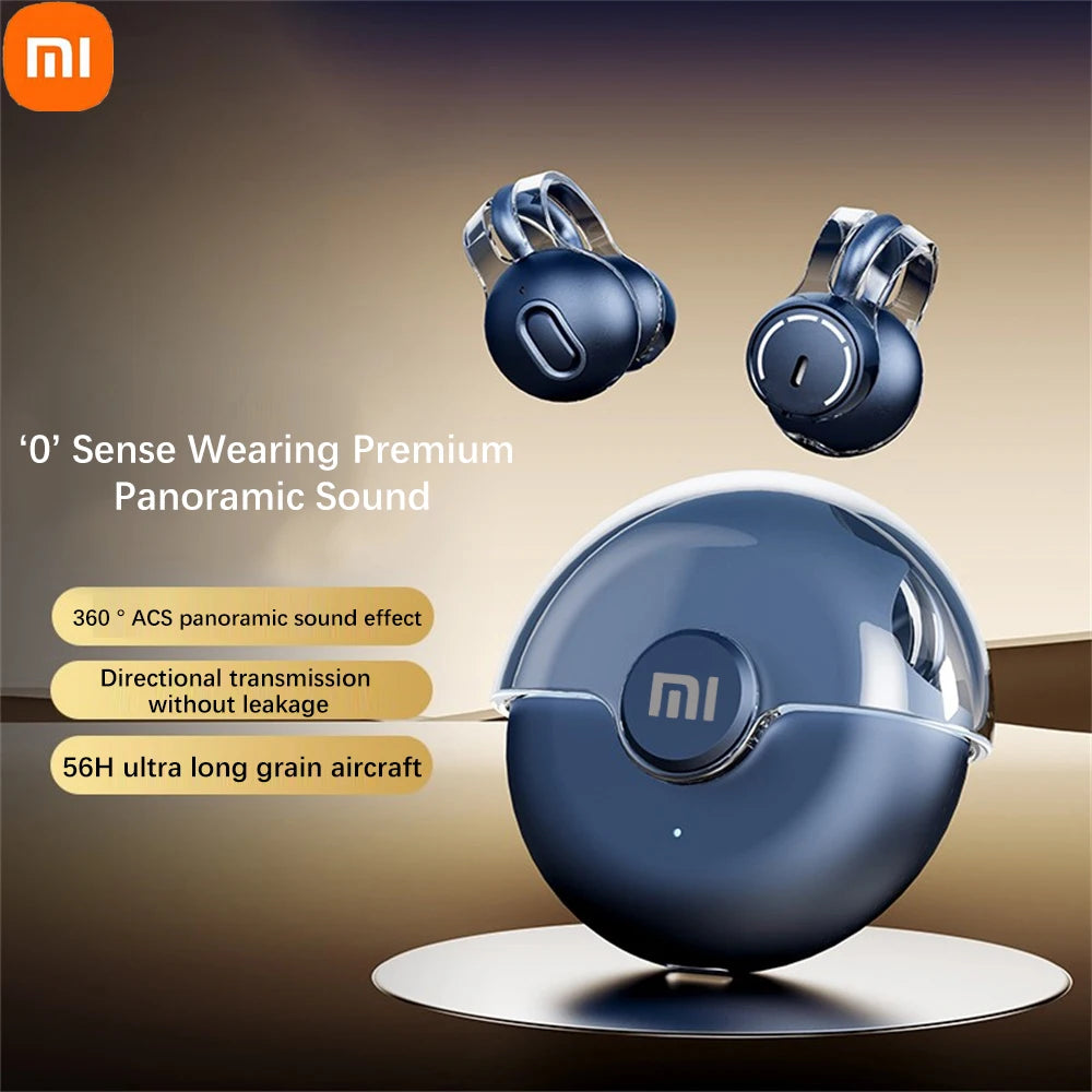 Auriculares Xiaomi con Bluetooth 5,3, audífonos TWS con micrófono, conducción ósea - La zona Apple