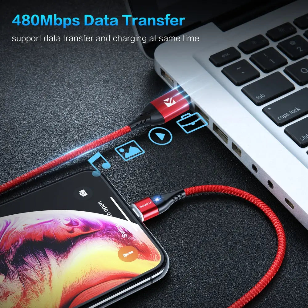 Micro USB Type C Magnetic Cable for iPhone La zona Apple